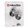 Rubber ball furniture wheels, swivel bracket with bolt hole