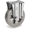 Ruedas de poliuretano ESD "TR Roll", resistencia eléctrica <10^9 Ohm, soporte fijo NL-M
