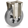 Ruedas de poliuretano ESD "TR Roll", resistencia eléctrica <10^9 Ohm, soporte fijo P-PT