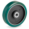 Ruote in poliuretano "TR-Roll", nucleo in ghisa