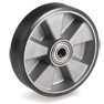 ESD "TR" polyurethane wheels, electrical resistance <10^9 Ohm, aluminium centre