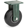 Sigma Elastic rubber wheels, cast iron centre, fixed bracket EE HD