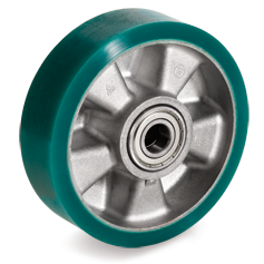 Ruote in poliuretano TR-ROLL, nucleo in alluminio