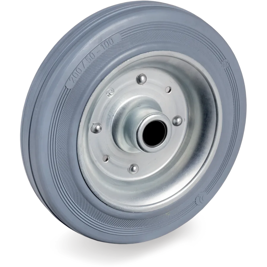 Tellure Rôta 231103 – Rubber wheel Ø125×37.5 mm