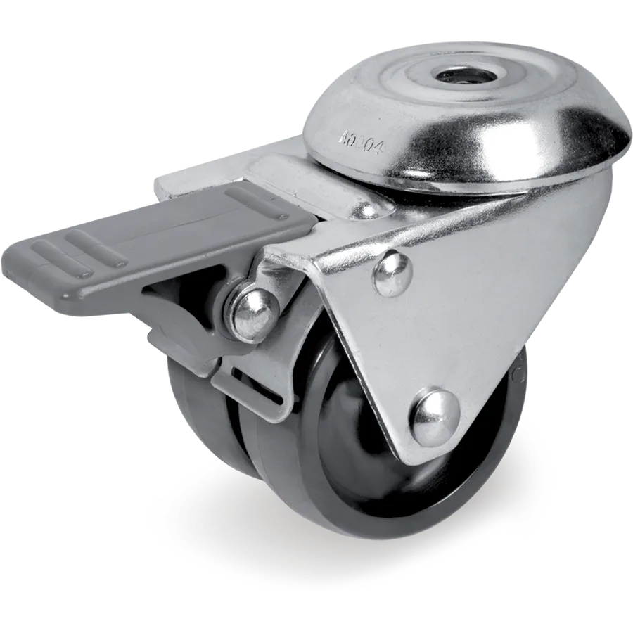 Tellure Rôta 327202 – Polyamide 6 swivel castor Ø50 mm with brake