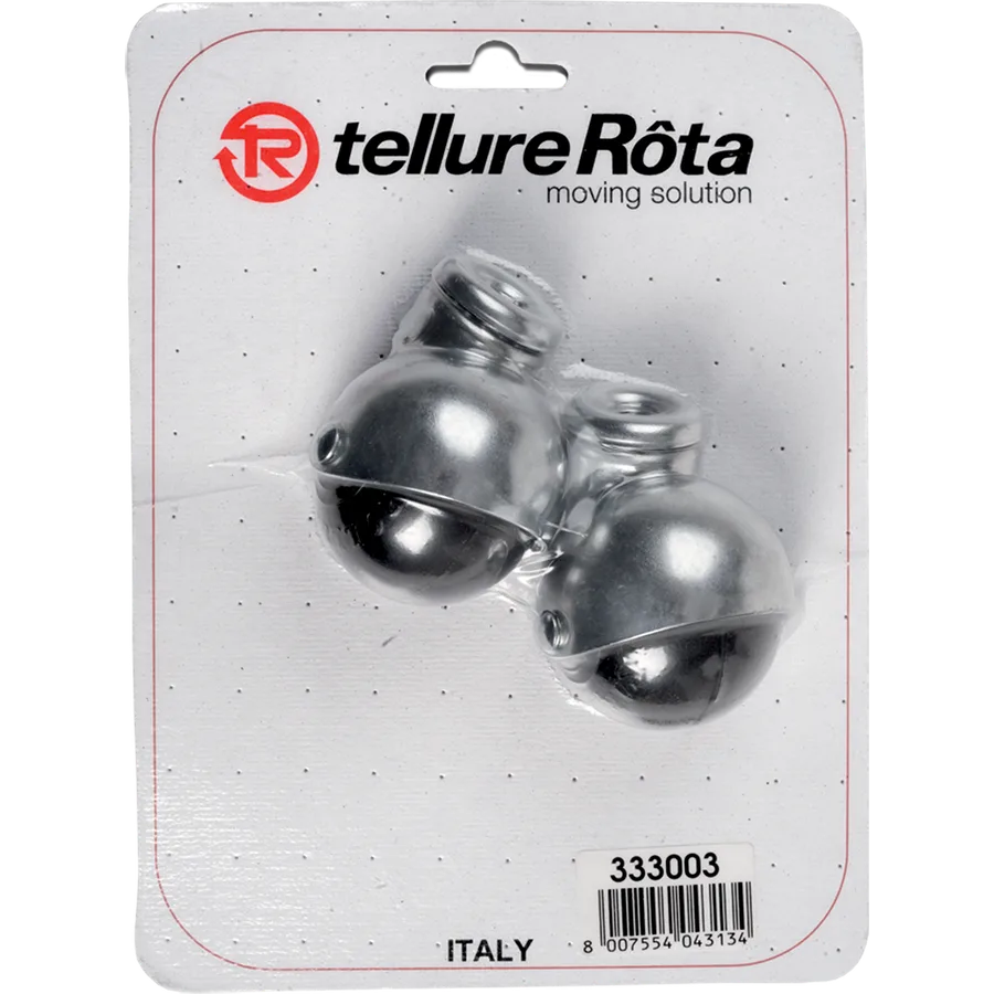 Tellure Rôta 333003 – Rueda giratoria de goma Ø50 mm