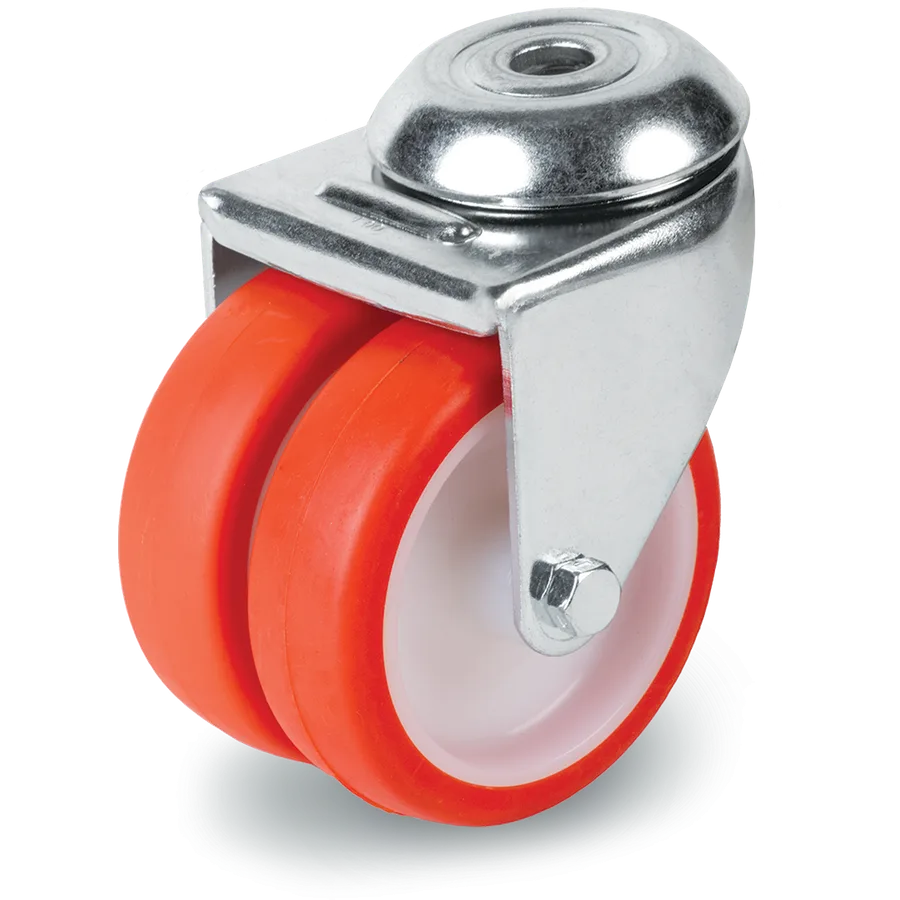 Tellure Rôta 363402 – Rueda giratoria de poliuretano termoplástico Ø50 mm