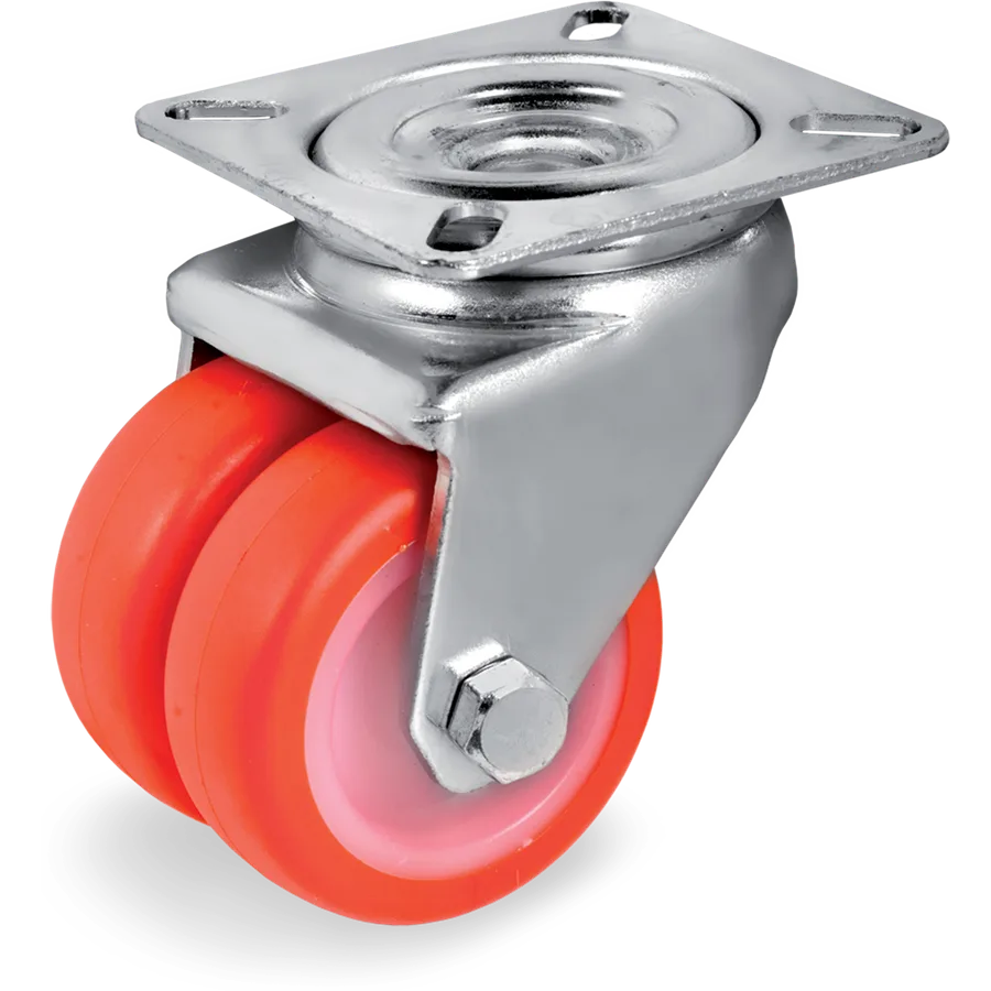 Tellure Rôta 364402 – Rueda giratoria de poliuretano termoplástico Ø50 mm