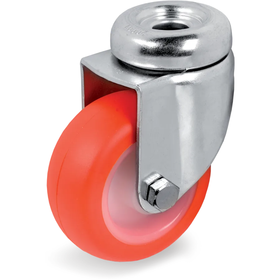 Tellure Rôta 363101 – Thermoplastic polyurethane swivel castor Ø40×18 mm