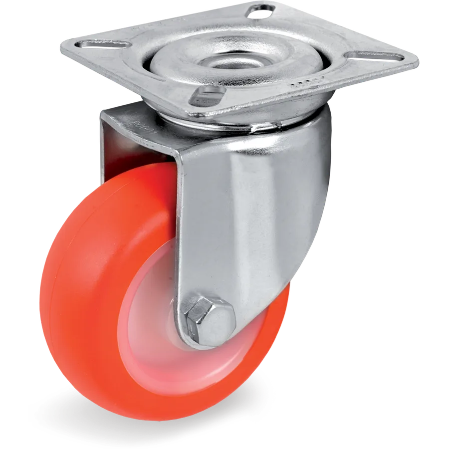 Tellure Rôta 364300 – Thermoplastic polyurethane swivel castor Ø30×18 mm