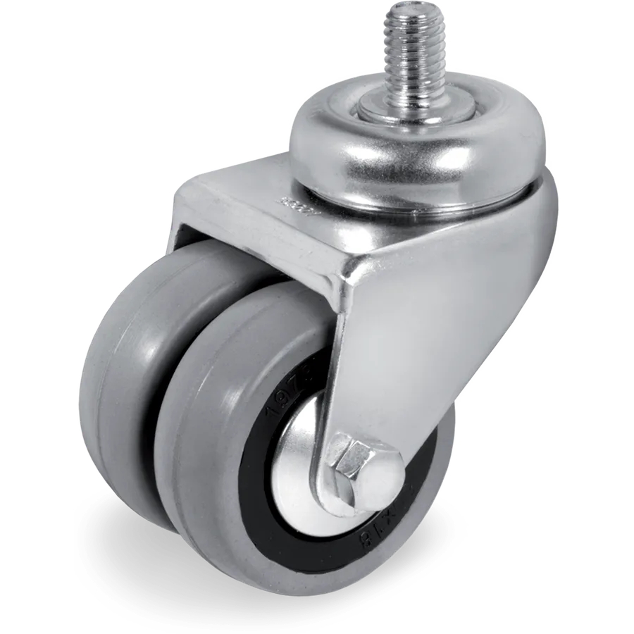 Tellure Rôta 376203 – Rubber swivel castor Ø75 mm