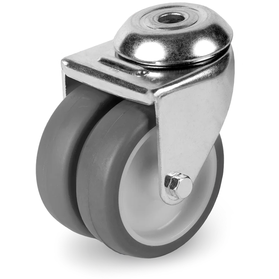 Tellure Rôta 383502 – Thermoplastic rubber swivel castor Ø50 mm