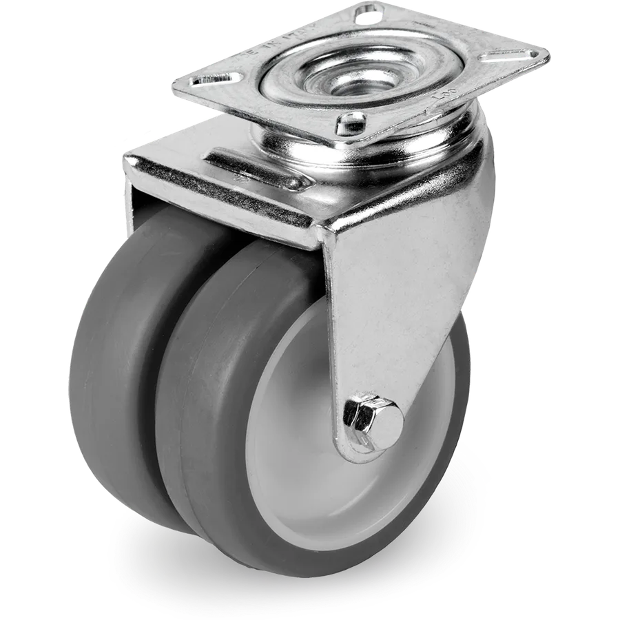 Tellure Rôta 385414 – Thermoplastic rubber swivel castor Ø75 mm