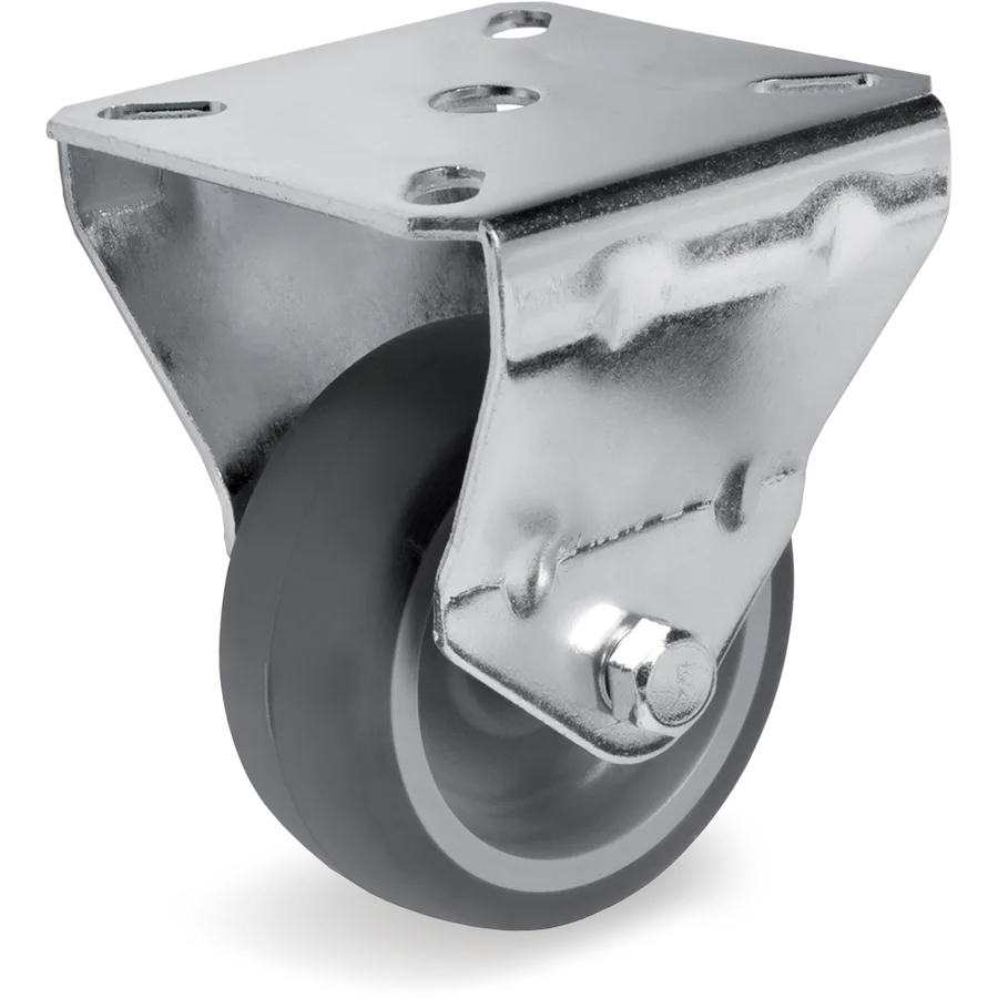 Tellure Rôta 385303 – Rueda fija de goma termoplástica Ø75×23 mm
