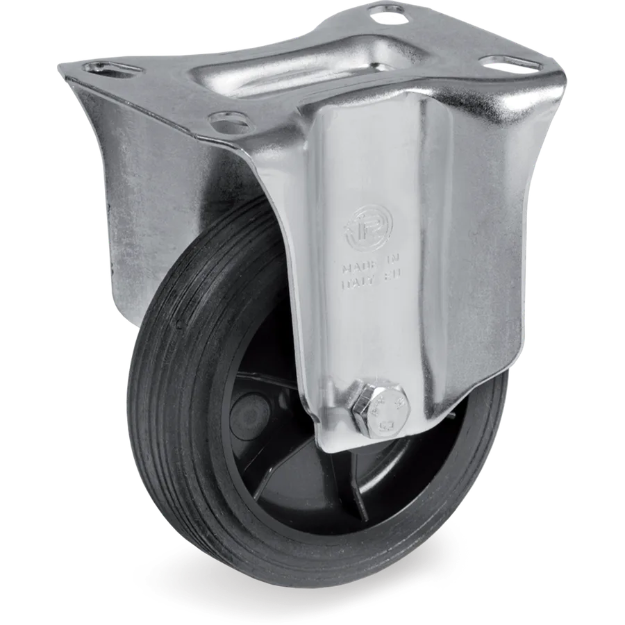 Tellure Rôta 515704 – Rueda fija de goma termoplástica Ø150×35 mm