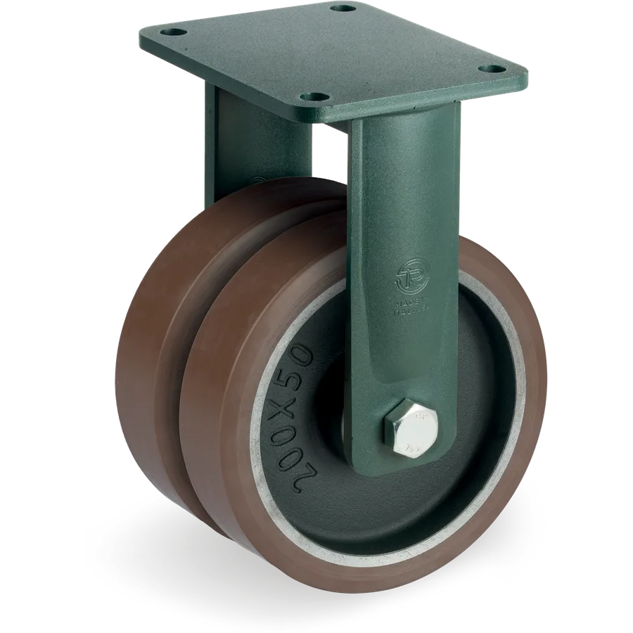 Tellure Rôta 588172 – TR-PowerHigh polyurethane fixed castor Ø125 mm