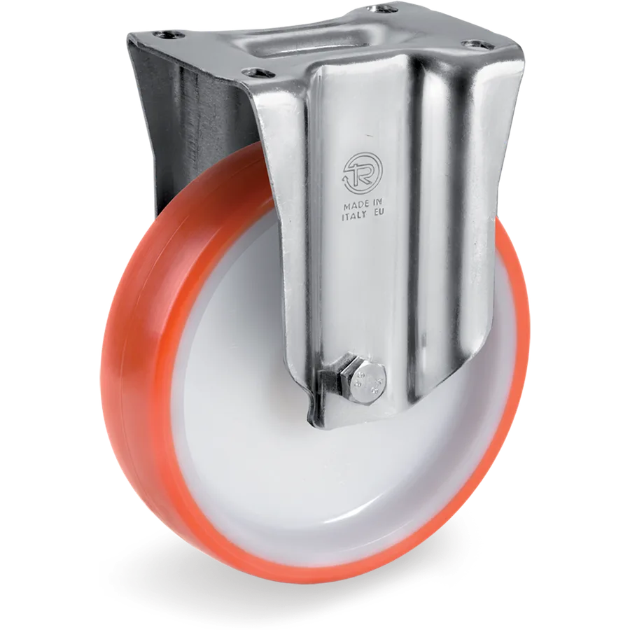 Tellure Rôta 605703 – Rueda fija de poliuretano termoplástico Ø125×35 mm