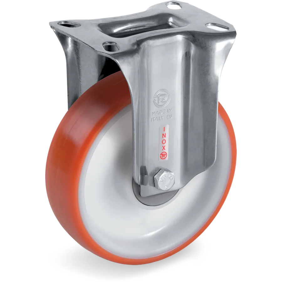 Tellure Rôta 605003 – Rueda fija de poliuretano termoplástico Ø125×35 mm