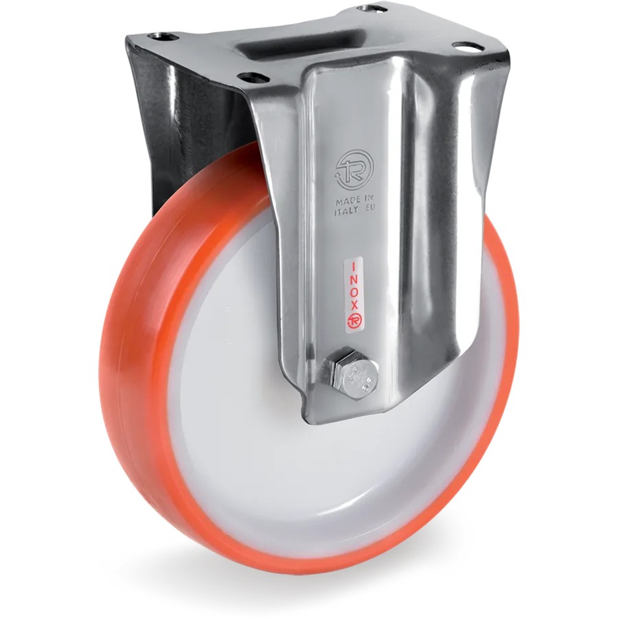 Tellure Rôta 605603 – Rueda fija de poliuretano termoplástico Ø125×35 mm