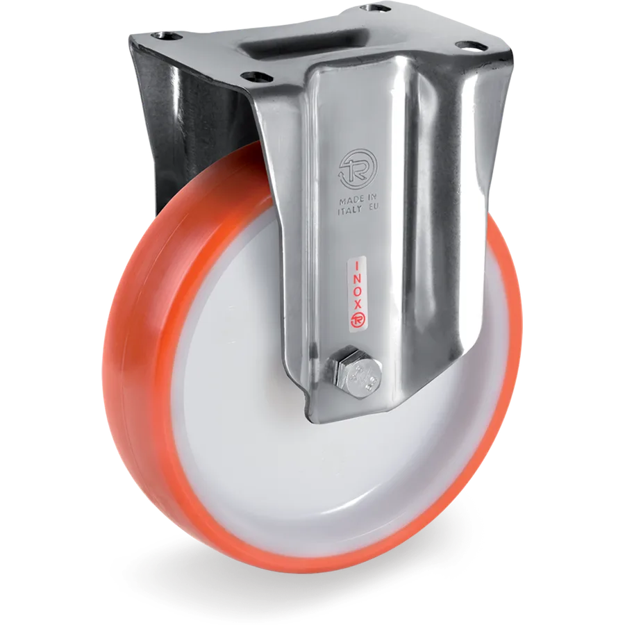 Tellure Rôta 607114 – Rueda fija de poliuretano termoplástico Ø150×45 mm