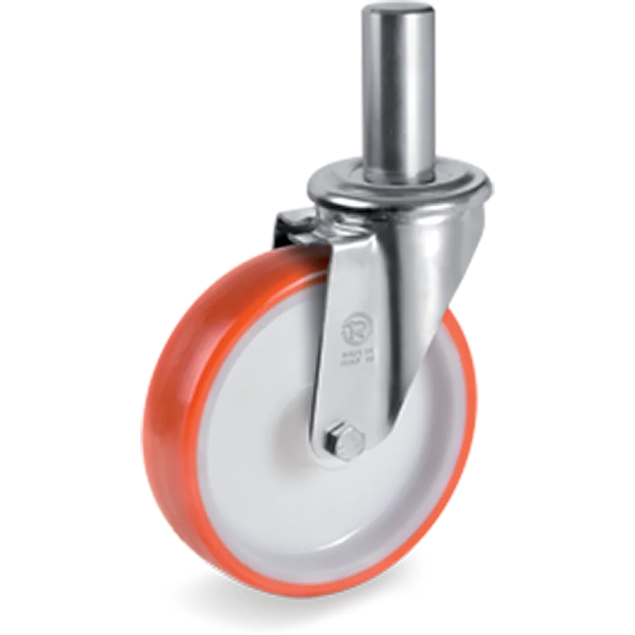 Tellure Rôta 606106 – Thermoplastic polyurethane swivel castor Ø200×50 mm
