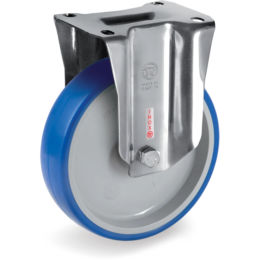 Tellure Rôta 615106 – Rueda fija de poliuretano termoplástico Ø200×50 mm