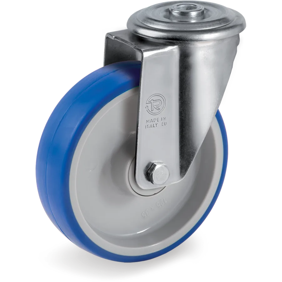 Tellure Rôta 614310 – Thermoplastic polyurethane swivel castor Ø160×50 mm