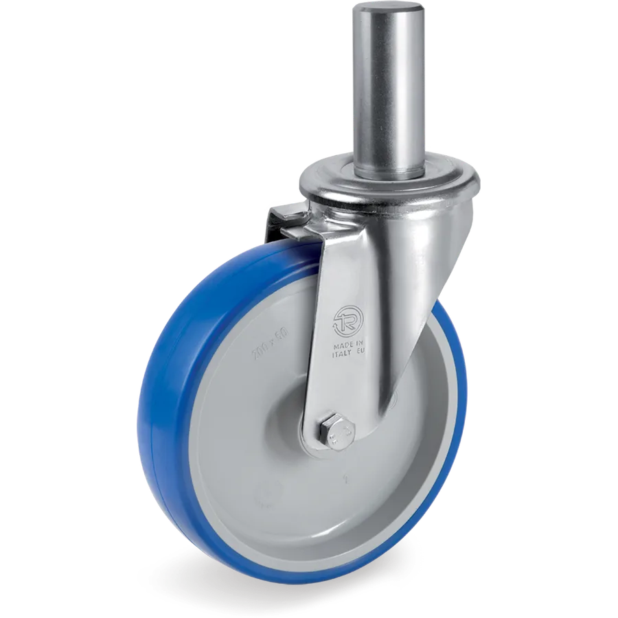 Tellure Rôta 616106 – Thermoplastic polyurethane swivel castor Ø200×50 mm