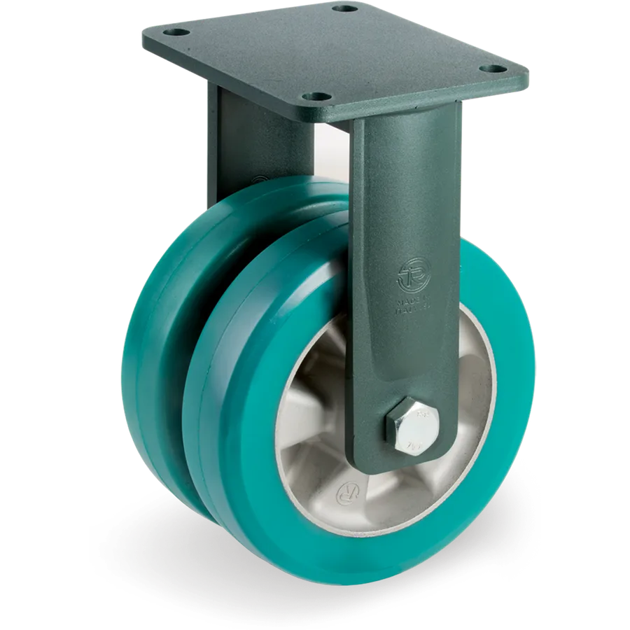 Tellure Rôta 628184 – TR-Roll polyurethane fixed castor Ø160 mm
