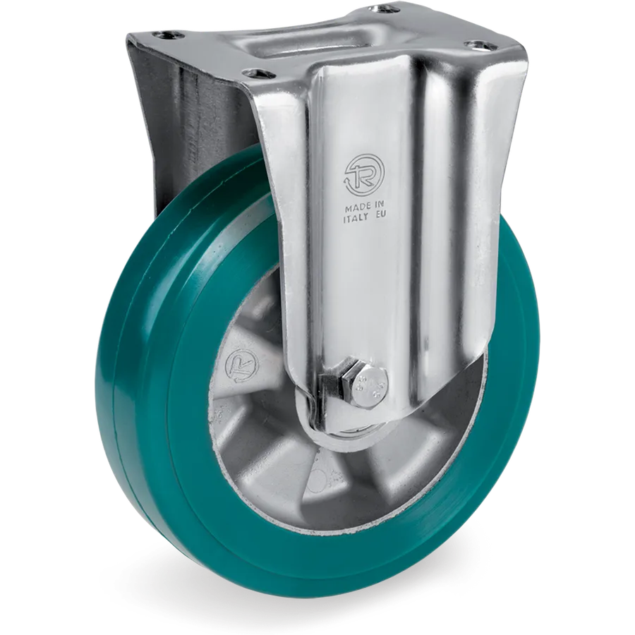 Tellure Rôta 627706 – TR-Roll polyurethane fixed castor Ø200×50 mm