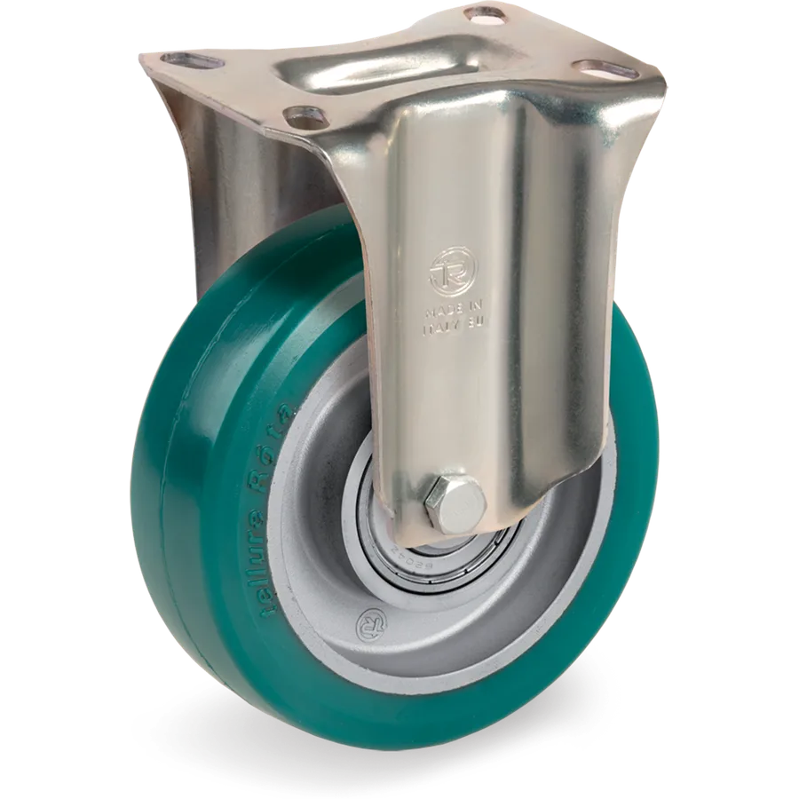Tellure Rôta 628513 – Rueda fija de poliuretano TR-Roll Ø125×40 mm
