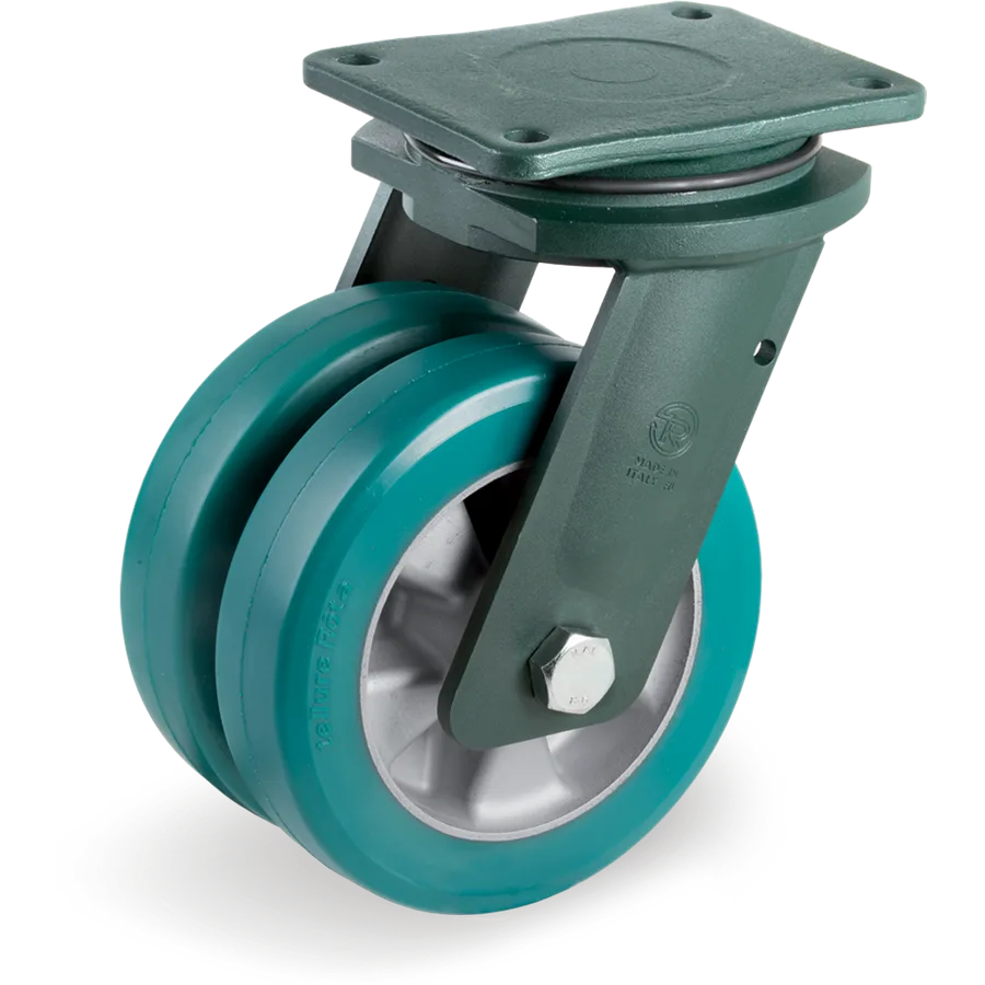 Tellure Rôta 628084 – TR-Roll polyurethane swivel castor Ø160 mm