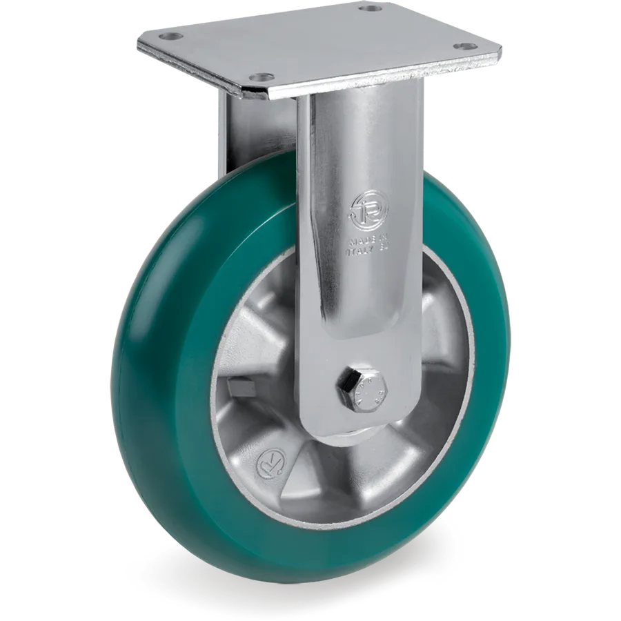 Tellure Rôta 629704 – TR-Roll polyurethane fixed castor Ø160×50 mm