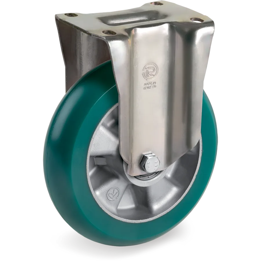 Tellure Rôta 629106 – TR-Roll polyurethane fixed castor Ø200×50 mm