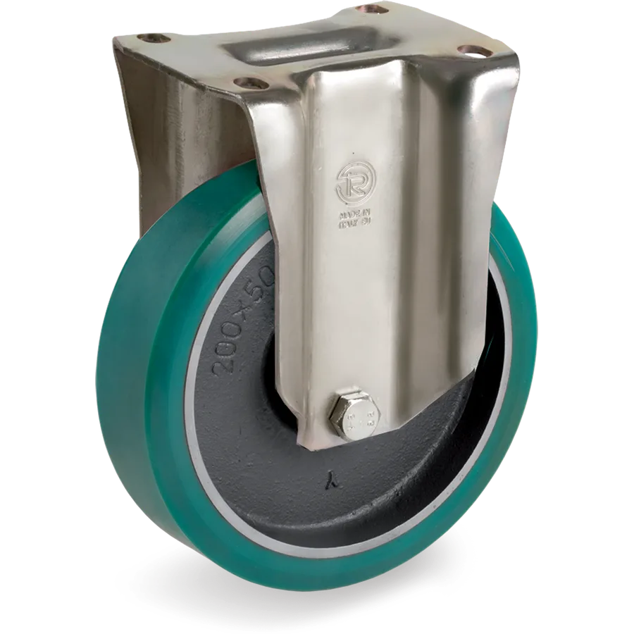 Tellure Rôta 628656 – Rueda fija de poliuretano TR-Roll Ø200×50 mm