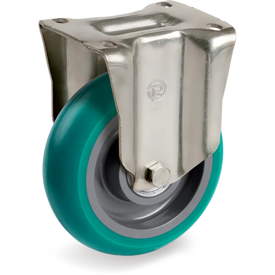 Tellure Rôta 629413 – Rueda fija de poliuretano TR-Roll Ø125×40 mm