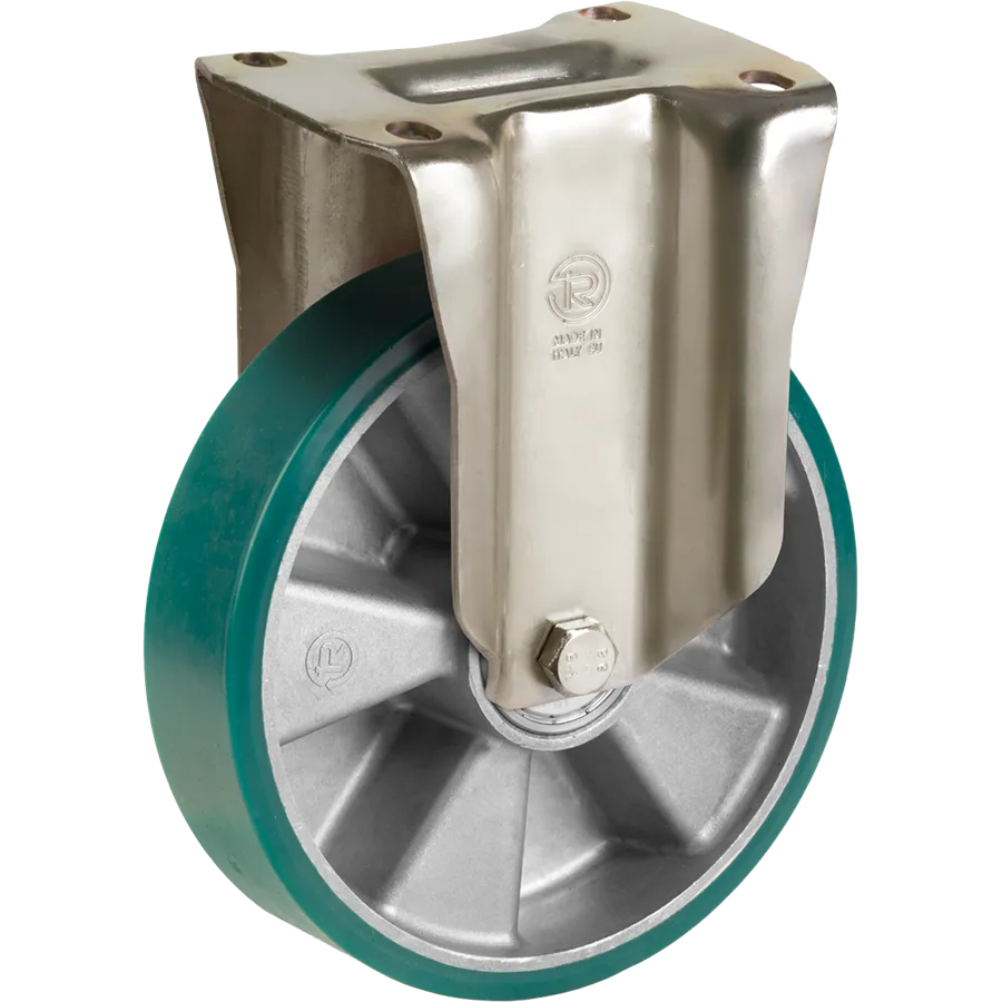 Tellure Rôta 628543 – TR-Roll polyurethane fixed castor Ø125×35 mm