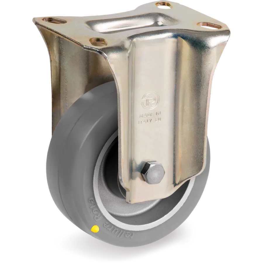Tellure Rôta 628514ESD – TR-Roll ESD polyurethane fixed castor Ø160×50 mm