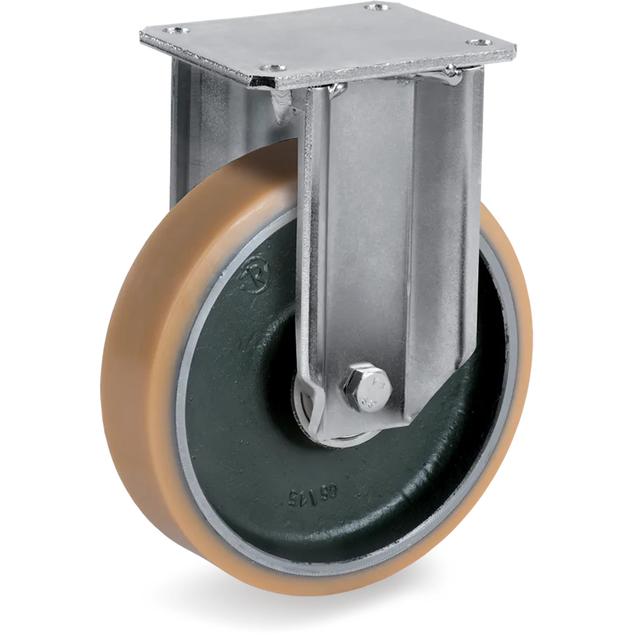 Tellure Rôta 638824 – Vulkollan® fixed castor Ø150×40 mm
