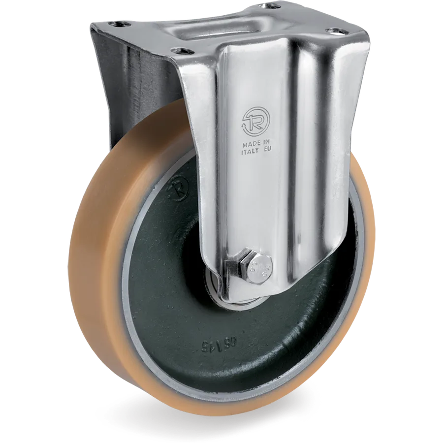 Tellure Rôta 638224 – Vulkollan® fixed castor Ø150×40 mm