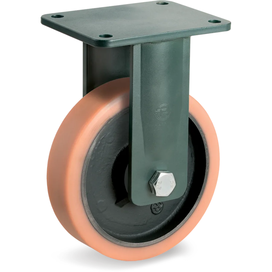 Tellure Rôta 638416 – Vulkollan® fixed castor Ø200×78 mm