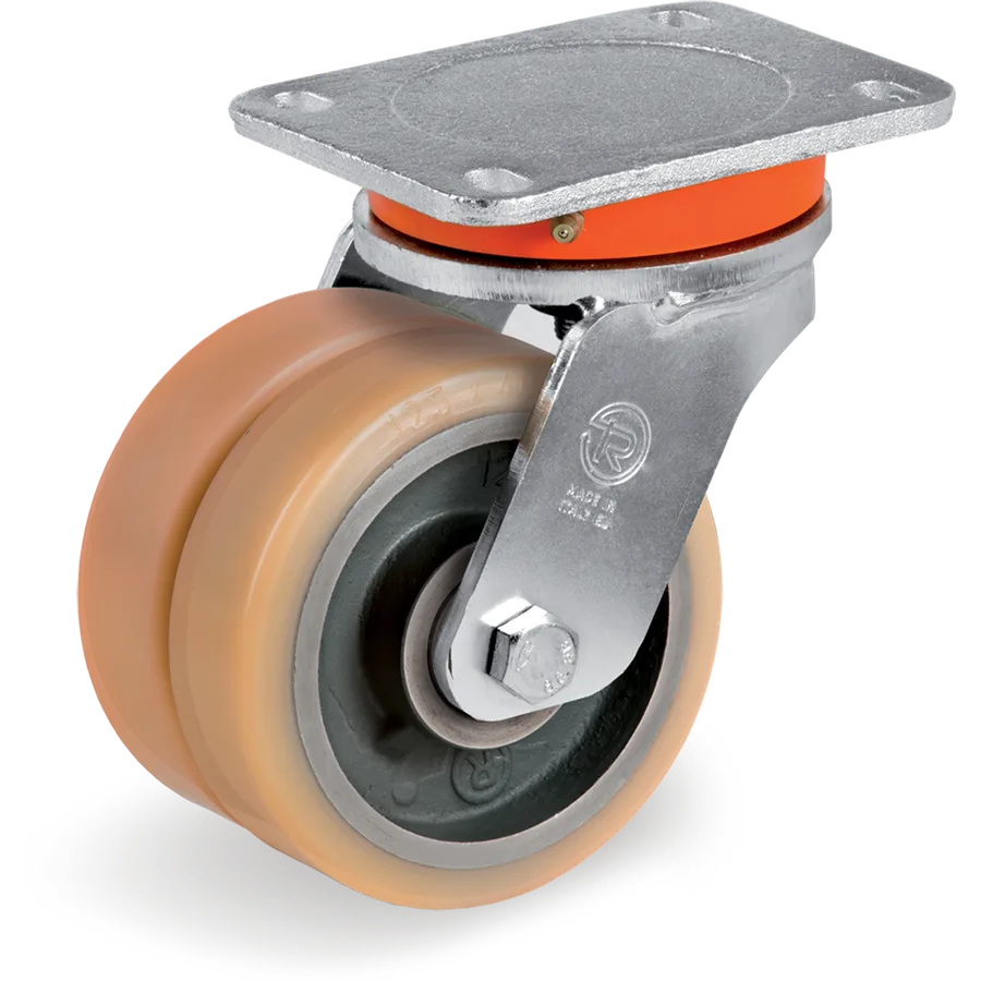 Tellure Rôta 638062 – Vulkollan® swivel castor Ø100 mm