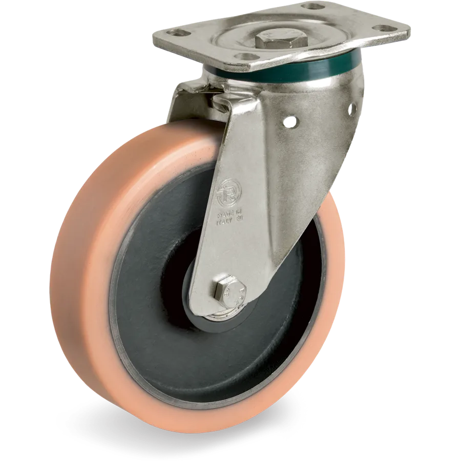Tellure Rôta 635004 – Rueda giratoria de vulkollan® Ø150×50 mm