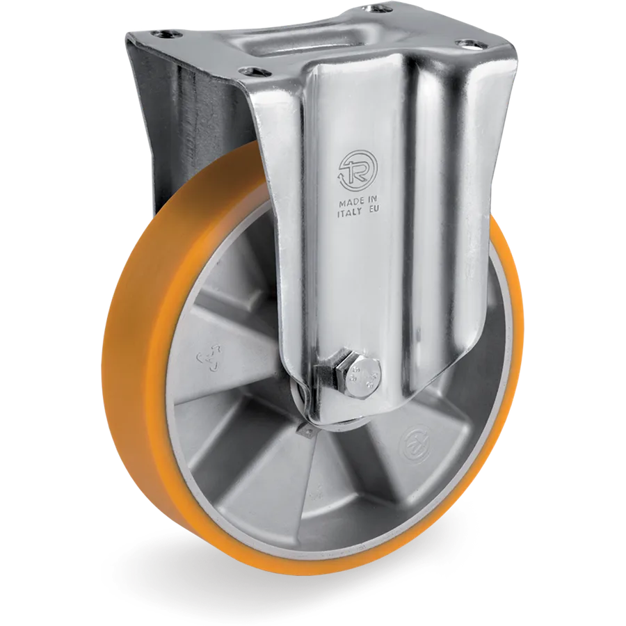 Tellure Rôta 658201 – Rueda fija de poliuretano TR Ø80×25 mm