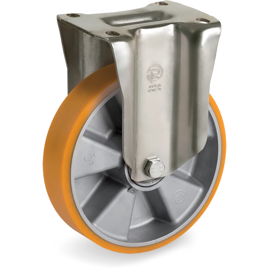 Tellure Rôta 658602 – Rueda fija de poliuretano TR Ø100×30 mm