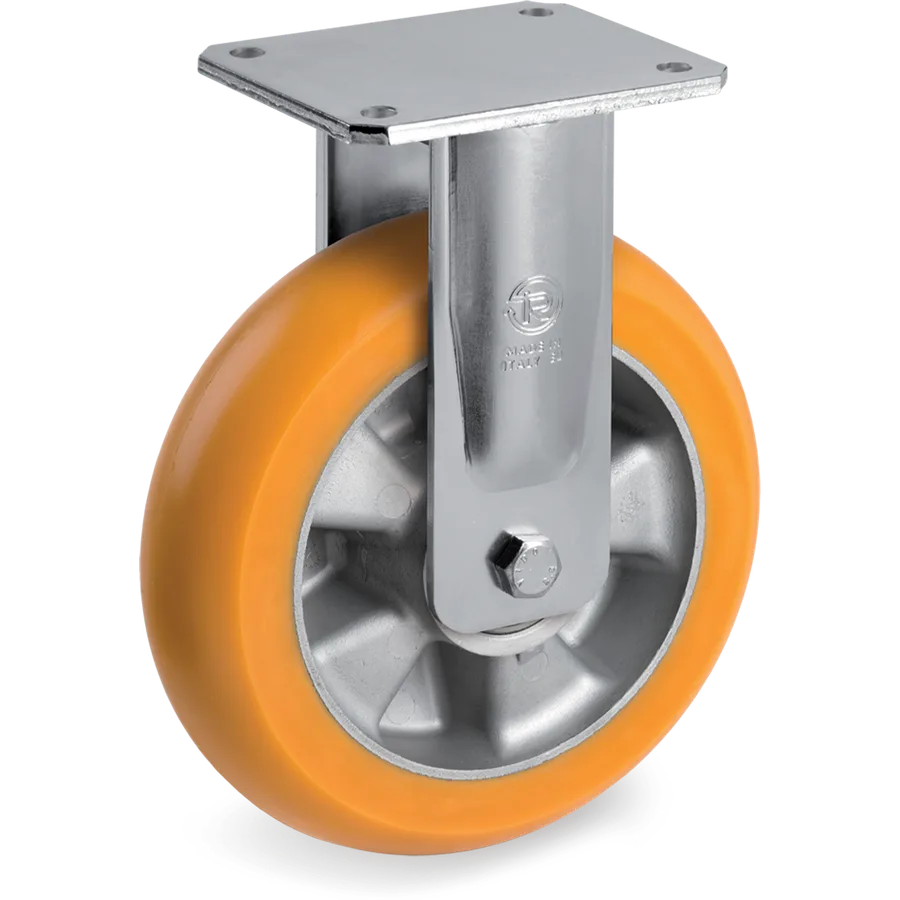 Tellure Rôta 656036 – TR polyurethane fixed castor Ø200×50 mm