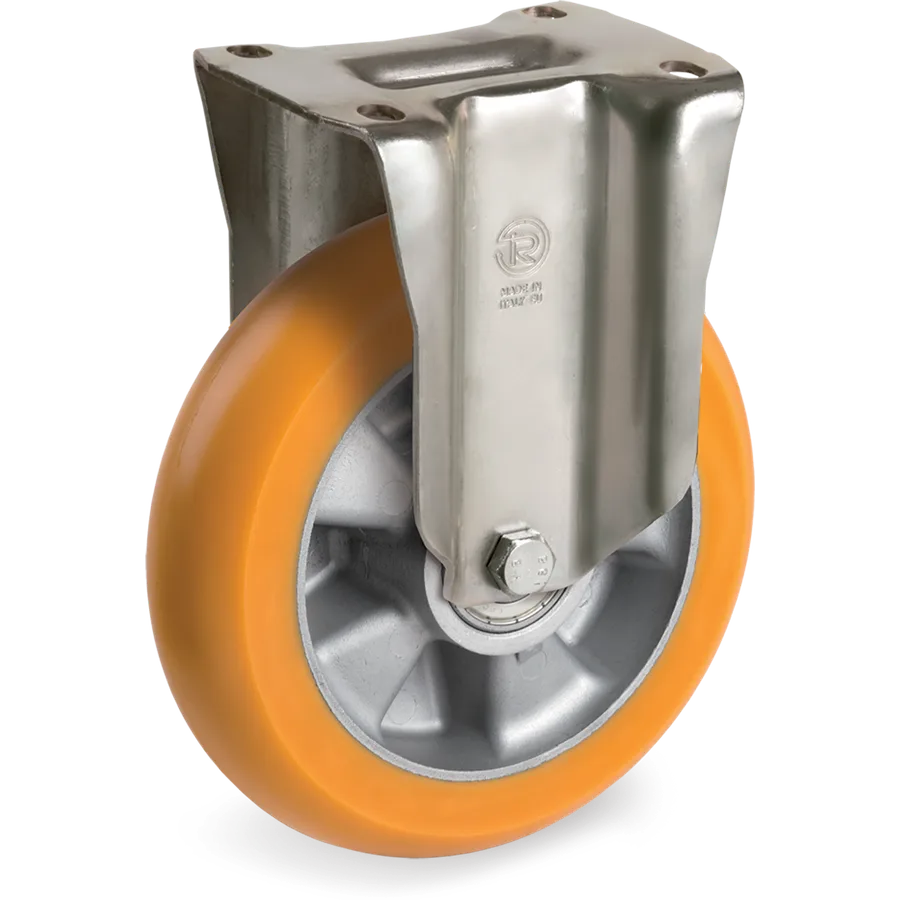 Tellure Rôta 656016 – Rueda fija de poliuretano TR Ø200×50 mm