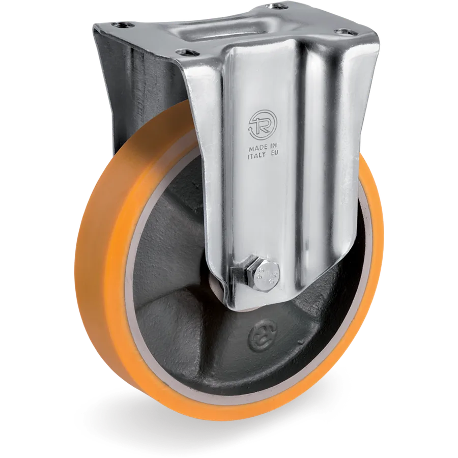 Tellure Rôta 658214 – Rueda fija de poliuretano TR Ø150×35 mm