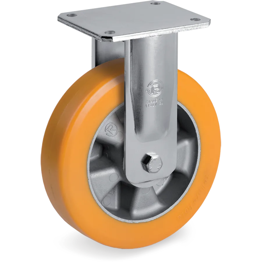 Tellure Rôta 655706 – Rueda fija de poliuretano TR Ø200×50 mm