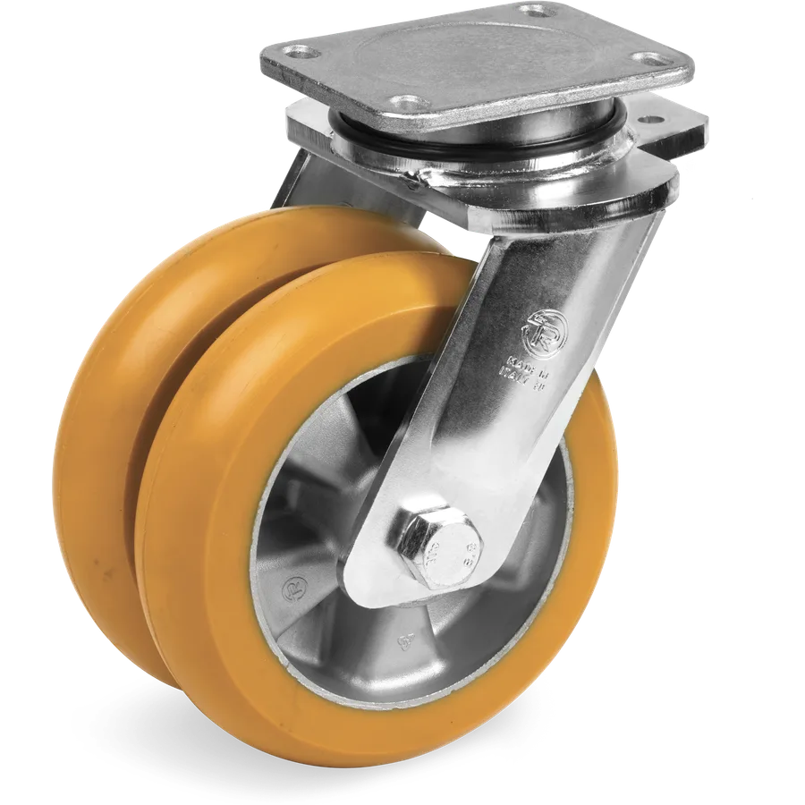 Tellure Rôta 659074 – TR polyurethane swivel castor Ø160 mm